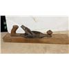 Image 4 : Vintage Wooden Plane, Sharpening Steel, and Pyrene Brass Fire Extinguisher with Bracket