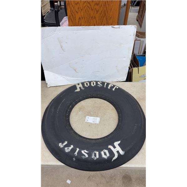 Hoosier side of tire