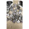 Image 2 : Lot of Letterpress Lead Alloy Blocks