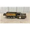 Image 2 : Vintage Buddy L Half-Track Mobile Artillery Unit Pressed Steel Military Toy Truck