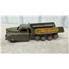Image 4 : Vintage Buddy L Half-Track Mobile Artillery Unit Pressed Steel Military Toy Truck