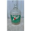 Image 9 : Amber Glass Gallon Jug, E.L. Drewry Soda Bottle and Unlabeled Soda Bottle, 7UP 4.5 Litre Syrup Jug