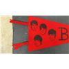 Image 2 : Vintage Beatles Red Felt Pennant