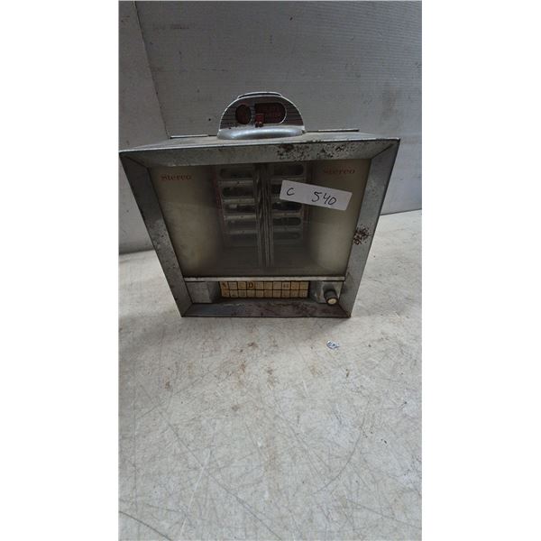 Vintage Stereo Jukeboxselector"1 Play Quarter"