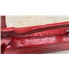 Image 4 : Antique Red Cast Iron "Honest" USA General Store Balance Scale With Brass Pans