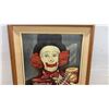 Image 4 : Framed Oil Painting Signed "Doodles" Khartum Komedians Shriner Clown With Sneaker Fund Bank