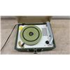 Image 3 : Vintage Century CMV-901 Portable Suitcase Record Player, Multi-Speed 16/33/45/78 RPM, 115V
