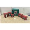 Image 1 : Hallmark Keepsake Holiday Express Tree Base and Carlton Cards Christmas Ornaments