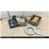 Image 1 : Rock-Ola Jukebox Parts, Selector Receiver, Tube Amplifier, Selection Cards