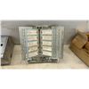 Image 2 : Rock-Ola Jukebox Parts Lot with Seeburg STD160 Tabletop Selector, Glass Panels