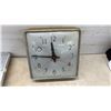 Image 2 : Pair of Vintage IBM and Simplex Program Wall Clocks, 120 Volt, 60 Cycle