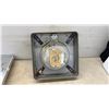 Image 3 : Pair of Vintage IBM and Simplex Program Wall Clocks, 120 Volt, 60 Cycle
