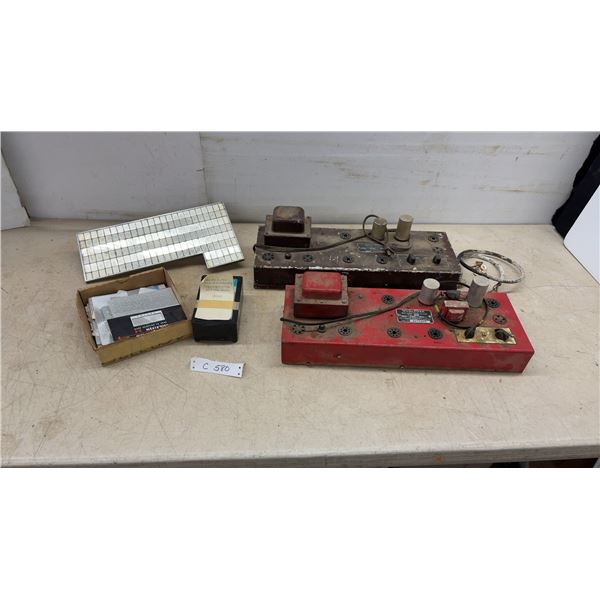 Wurlitzer Wide Range Sound System Tube Amplifiers, Model 700C and Model 503