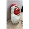 Image 3 : Vintage Empire Plastics Light-Up Santa Claus Face Christmas Decoration, 15 1/2 × 12”