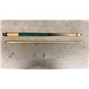 Image 5 : Ducks Unlimited Canada "Team Hook and Duck" Two-Piece Pool Cue with Carrying Sleeve and Shorter