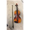 Image 9 : Vintage Violin in Case with Bow and Music Books