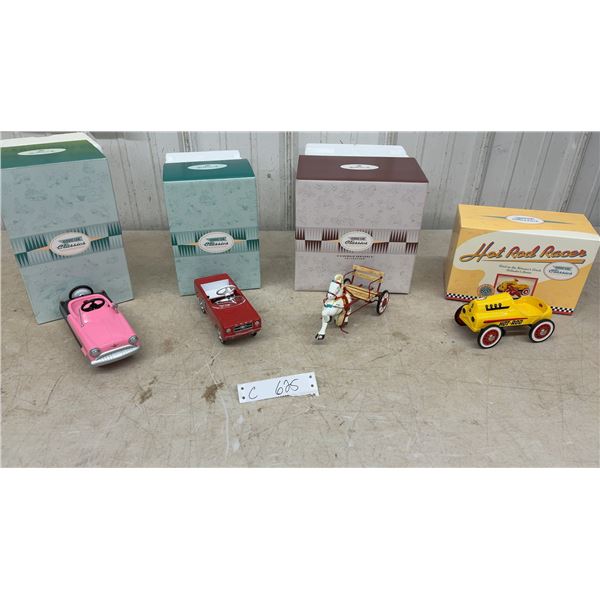 Hallmark Kiddie Car Classics lot of 4