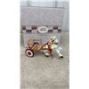 Image 5 : Hallmark Kiddie Car Classics lot of 3: Ford Mustang, Delivery Cycle and Late 1940s Mobo Sulky
