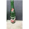 Image 6 : Vintage Glass Bottle Lot: Amber Apothecary Bottle, Milk Bottle, Mountain Dew and 2-Way Soda Bottles