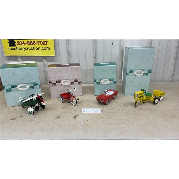 Kiddie Car Classics Lot of 4