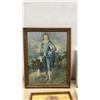 Image 2 : 7 Framed Prints, Gainsborough's "The Blue Boy," Watts' "Hope," and More, Largest 13 × 10”