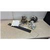 Image 1 : Vintage K-D Lamp Company Revolving Warning Beacons With GE PAR36 Lamps and Mounting Kit