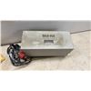 Image 9 : Jukebox Parts, Wurlitzer Model 1100 Metal Base, Chrome Trim Wings, Rock-Ola Selection Plate and