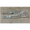 Image 5 : 1957 Chevrolet Bel Air NOS Front Fender Top Moldings, Script Emblems, Lenses