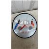 Image 12 : Vintage Rockaberry Canada Cooler Cardboard Cutout, Wall Decor, “Click Clock” Clock, Flok Kraft