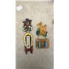Image 3 : Vintage Rockaberry Canada Cooler Cardboard Cutout, Wall Decor, “Click Clock” Clock, Flok Kraft