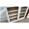 Image 3 : Pair of Vintage Wood and Glass Display Cabinets 48 × 11 × 44