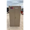 Image 2 : Metal Storage Cabinet with Adjustable Shelves 36 × 20 × 72