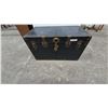 Image 1 : Vintage Steamer Trunk with Removable Tray 21”×36”×19”
