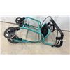 Image 5 : Dolomite Legacy Four-Wheeled Rollator Walker with Seat and Handbrakes