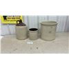 Image 1 : Set of 3 Crocks