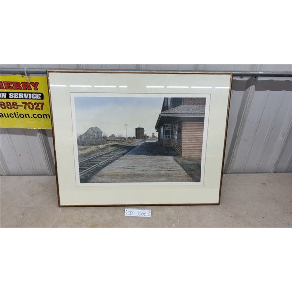 “Eastbound Freight” George Jenkins- 27” x 21.5”