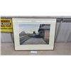 Image 1 : “Eastbound Freight” George Jenkins- 27” x 21.5”