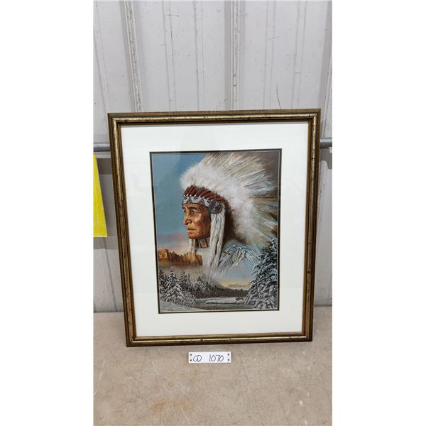 Kramer Cole Head Dress Print - 20” x 24”