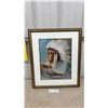 Image 1 : Kramer Cole Head Dress Print - 20” x 24”