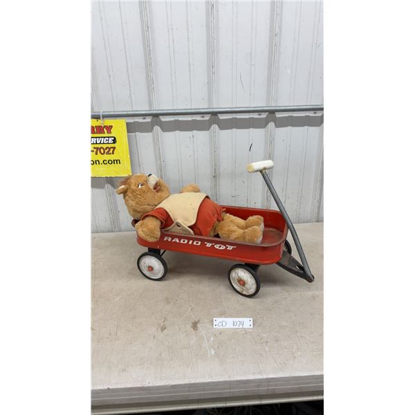 Radio Tot Wagon and Teddy Ruxpin Bear