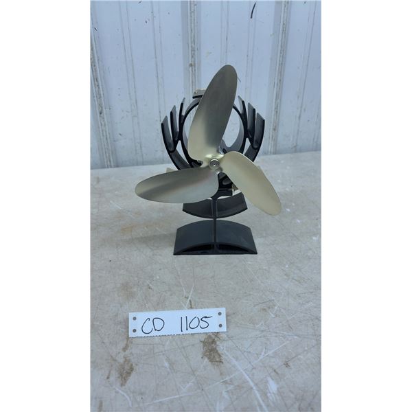 Eco Fan, Air Circulation for Wood Burning Stove