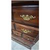 Image 4 : Tall Chest of Drawers with Brass Hardware and 7 Drawers. 46”×33”×17”