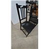 Image 2 : Three Black Wood Dining Chairs