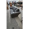 Image 2 : Three-Seat Sofa with Three Back and Two Arm Cushions, Microsuede, 88” Wide