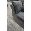 Image 6 : Three-Seat Sofa with Three Back and Two Arm Cushions, Microsuede, 88” Wide