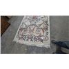 Image 2 : Floral and Scroll Pattern Area Rug. 105”×66”