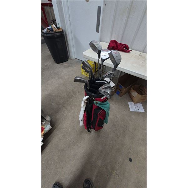 Wilson ProStaff Oversized Golf Club Set, 12 Left-Handed Clubs