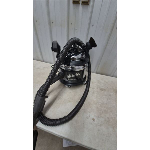 Majestic Filter-Queen Canister Vacuum, Hose, and Attachments