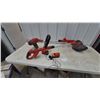 Image 1 : Black and Decker Corded String Trimmer, b+d 18V Cordless Trimmer, Batteries and Charger
