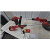 Image 3 : Black and Decker Corded String Trimmer, b+d 18V Cordless Trimmer, Batteries and Charger